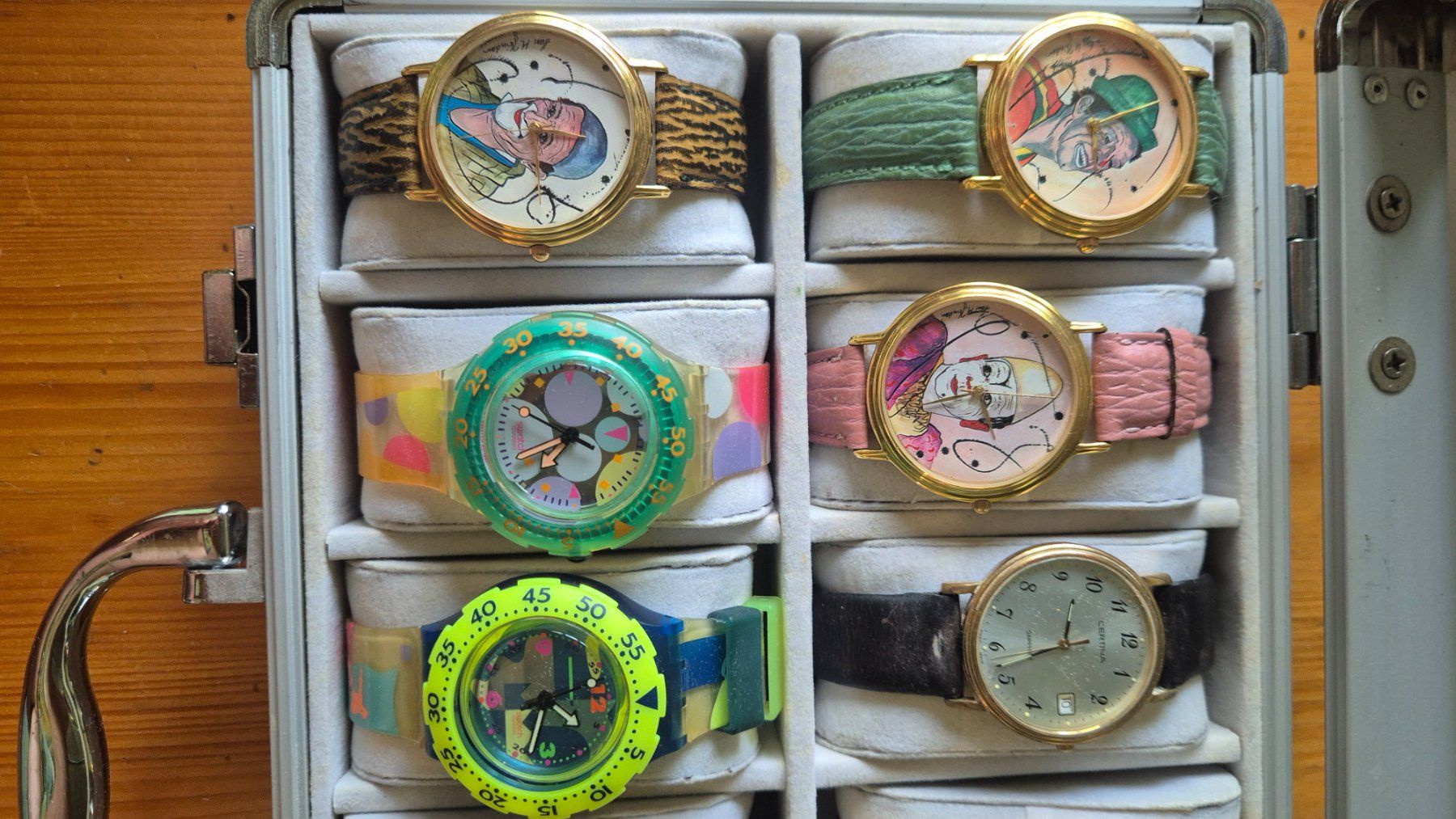Orologi: Div. Uhren mit kasten – Usato da Solothurn venduto da Rugeli13 5