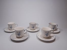 5 Villeroy & Boch Porzellan Tassensets - Vieux Luxembourg