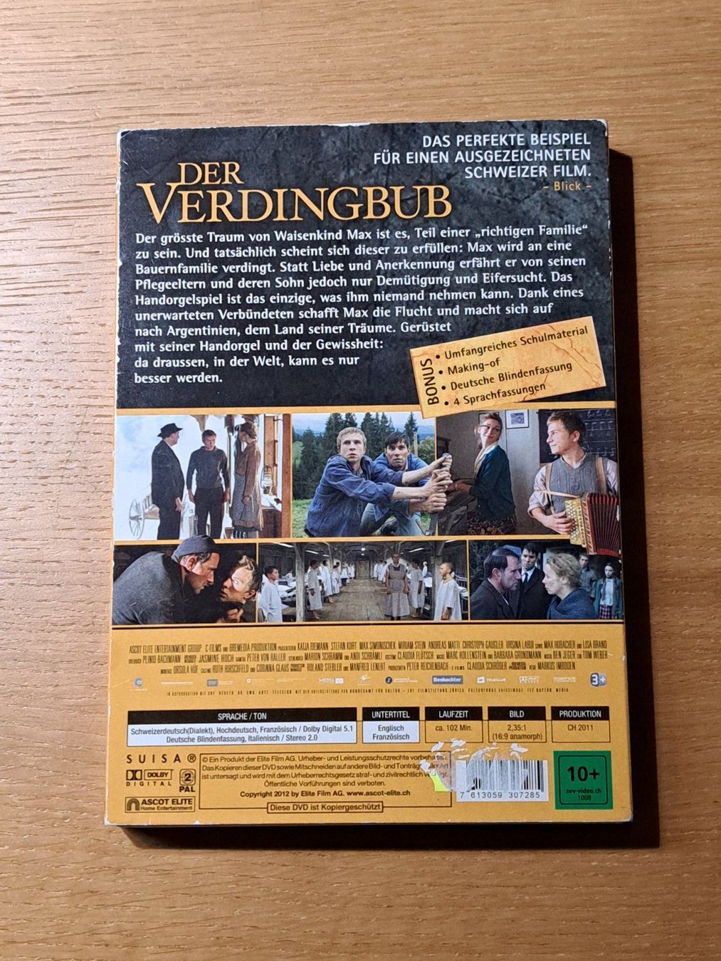 Tutti i DVDs: DVD Der Verdingbub von Markus Imboden, 2011 – Nuovo (secondo la descrizione) da Unterseen venduto da Kanica 1