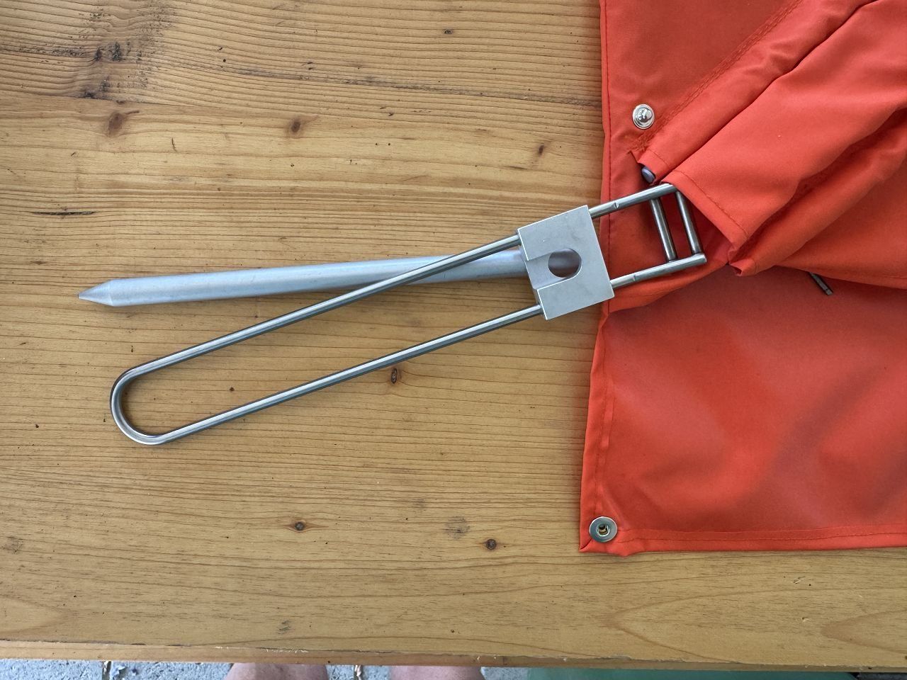 Griglie: Camping Grill zur Mitnahme im Rucksack – Usato da Bremgarten b. Bern venduto da Bbu 3