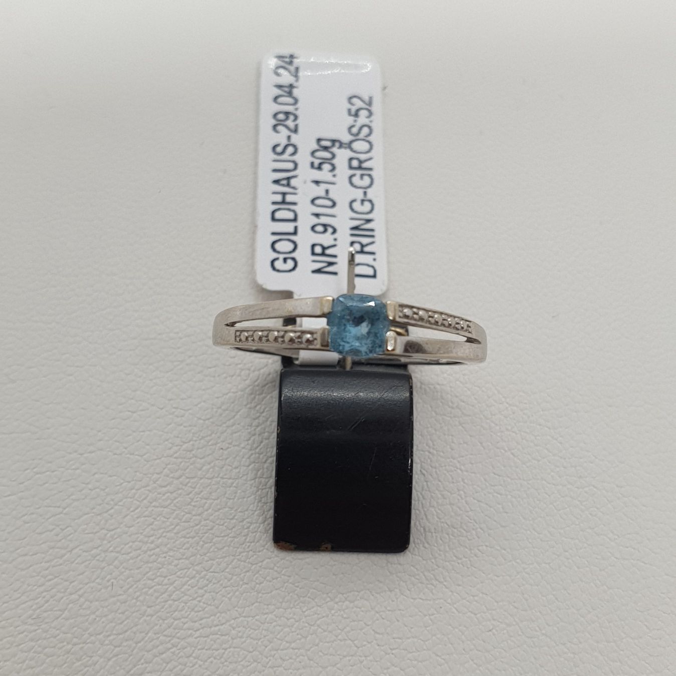 Anelli: Echt 18K Gold Ring – Usato da Luzern venduto da Luzern-Goldhaus