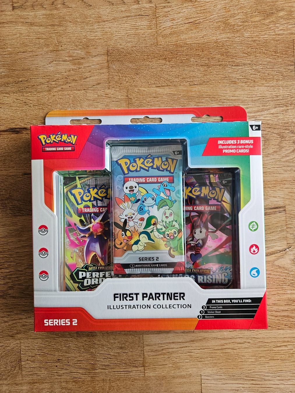 Pokémon Sammelbilder & Trading cards: Pokemon First Partner Illustration Collection Series 2 EN – Neu und originalverpackt aus Zürich von simi17