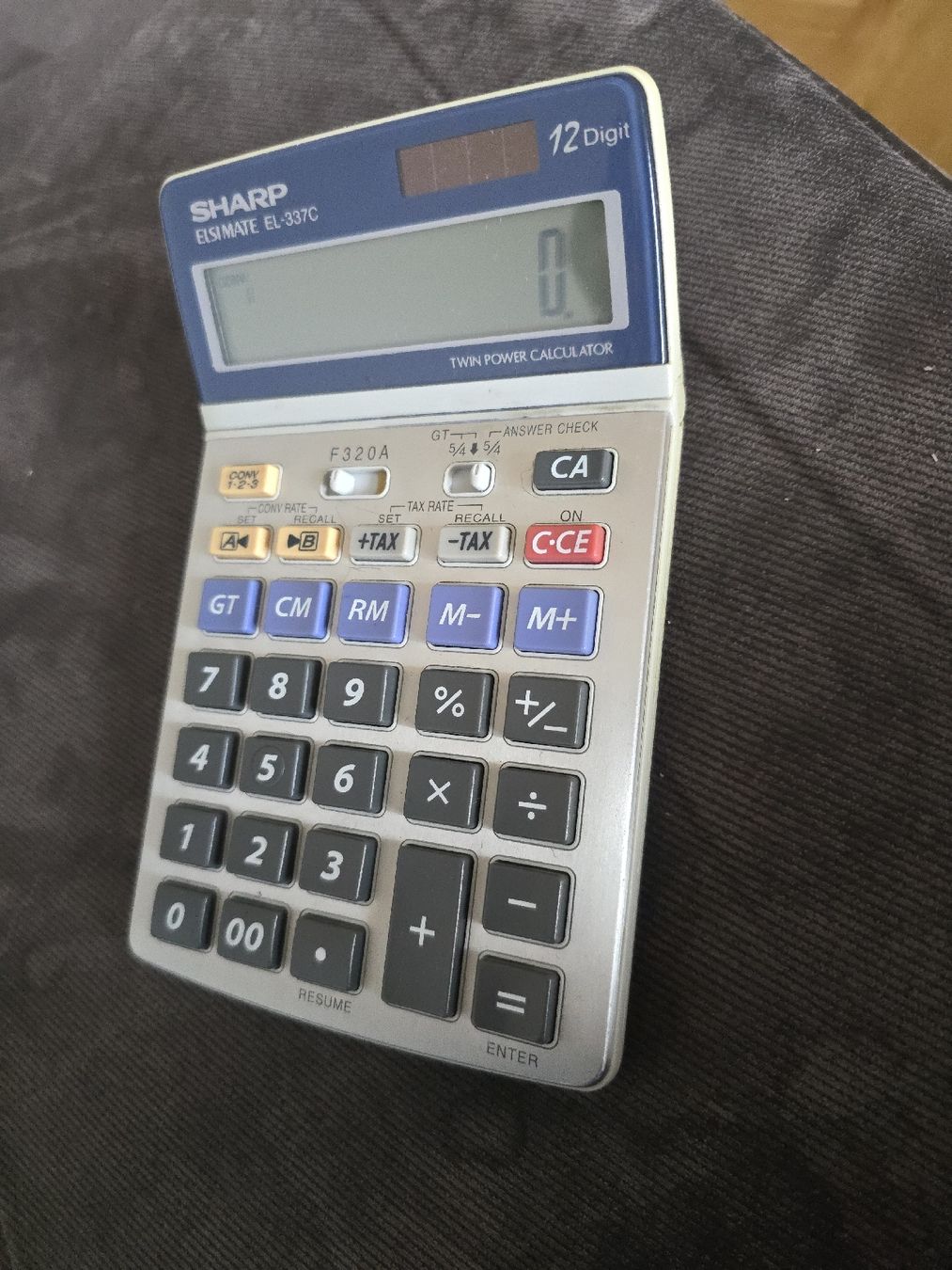 Casio Calcolatrici tascabili: Sharp Taschenrechner EL-337C, 12-stellig – Usato da Reinach BL venduto da NadineBurger 2