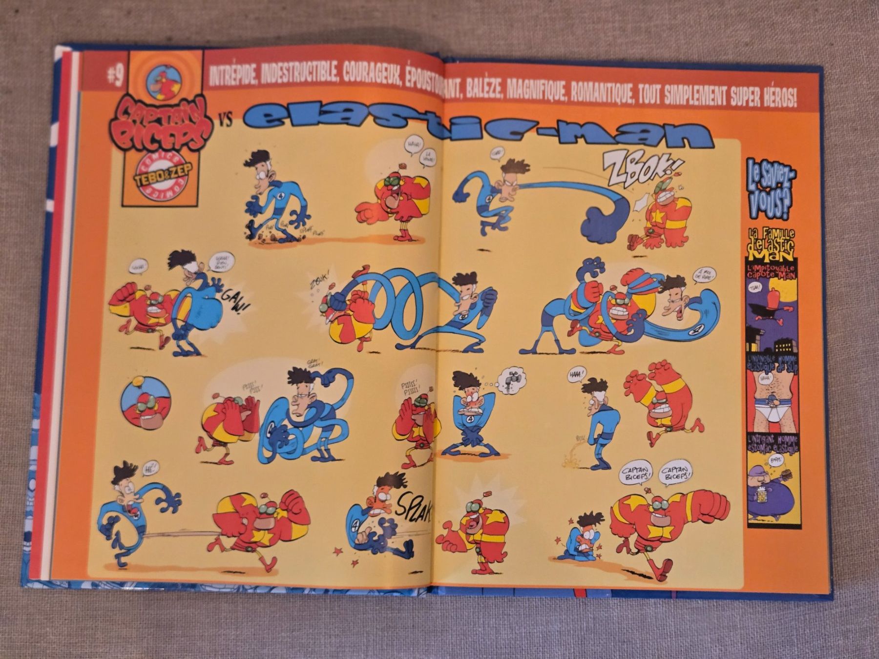 Fumetti: Captain Biceps N°1 - L'invincible - EO – Usato da Crémines venduto da Blakedrake 4