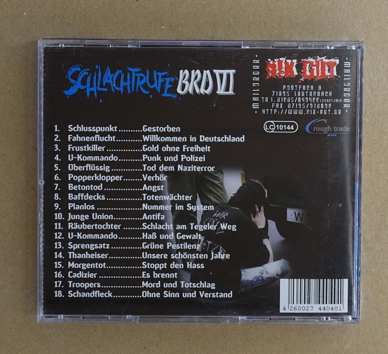 CD: Schlachtrufe BRD VI - T7 – Usato da Sessa venduto da discoverymedia 1