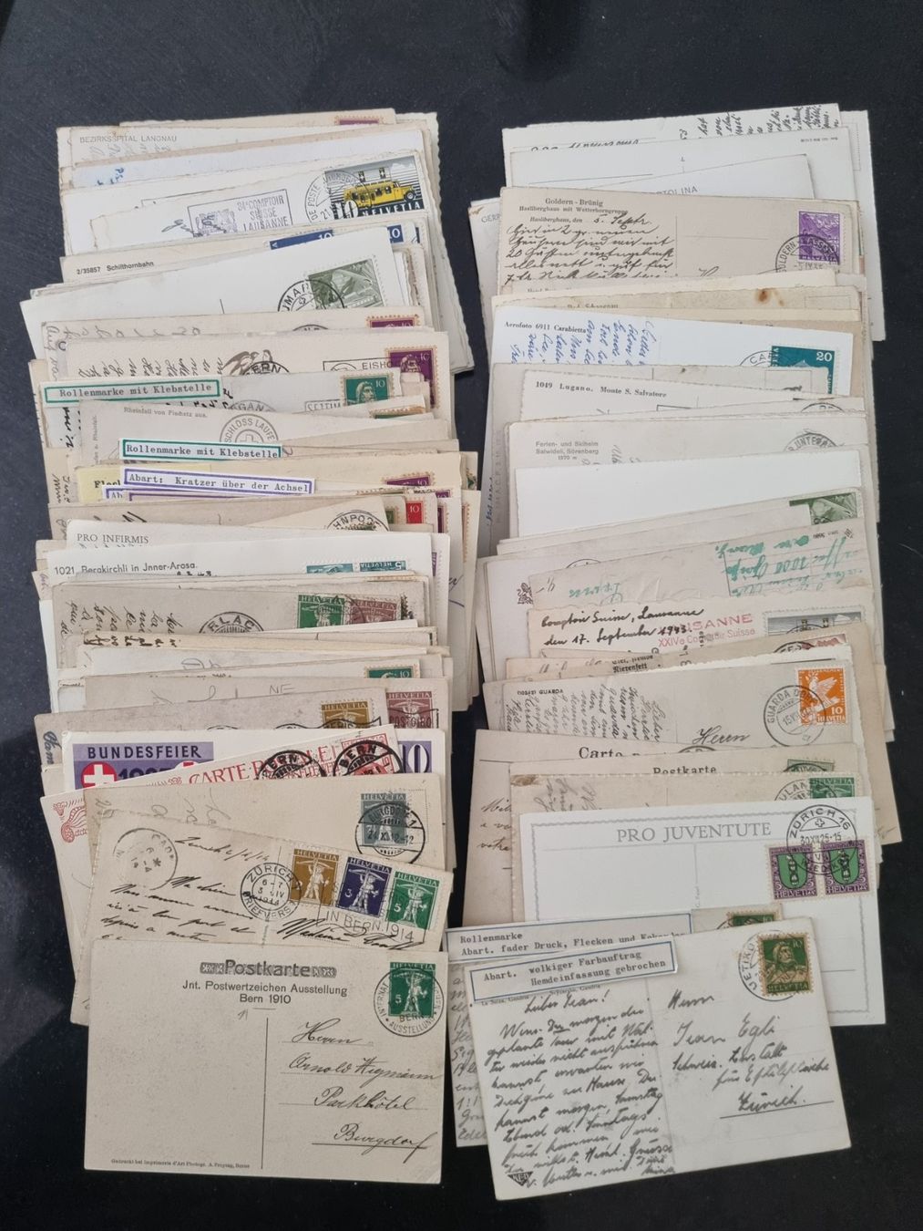 Cartoline postali: Schachtel mit ca. 250 alten Ansichtskarten Schweiz – Usato da Gümligen venduto da Geniusbuy 1