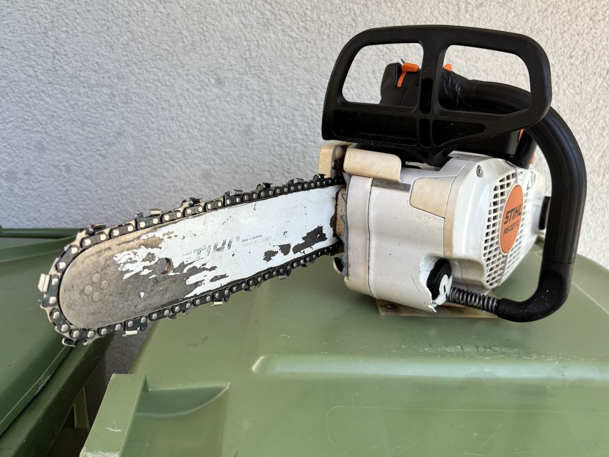 Stihl Seghe: Kettensäge Stihl MS 201 TC Einhand Säge – Difettoso da Guntershausen venduto da ariniki 4