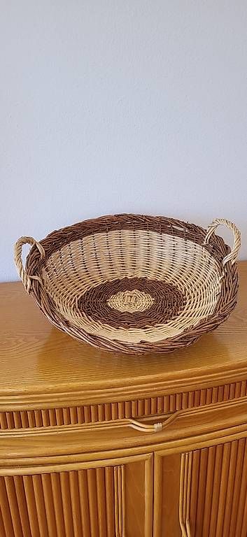 Altro per la casa: Glaneuse -panier osier bicolore – Usato da St-Sulpice VD venduto da zio_66vc 2