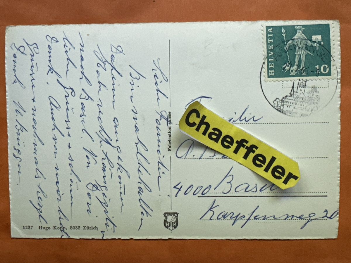Cartoline postali: Alte Ansichtskarte  1966 Aarwangen, mit Gasthaus… – Usato da Zürich venduto da Chaeffeler 1