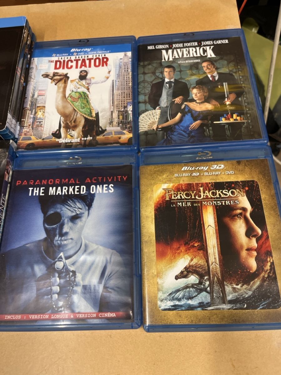 Tutti i DVDs: Blu-ray films divers titres état neuf – Usato da Onnens FR venduto da Daniel333 1