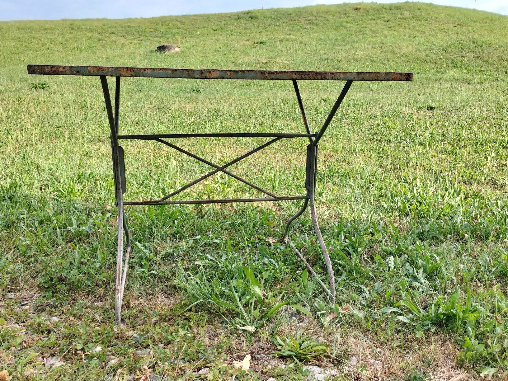 Tavoli: Gartentisch Antik/ ca 1910/20 – Usato da Müselbach venduto da pat_9c9w 7