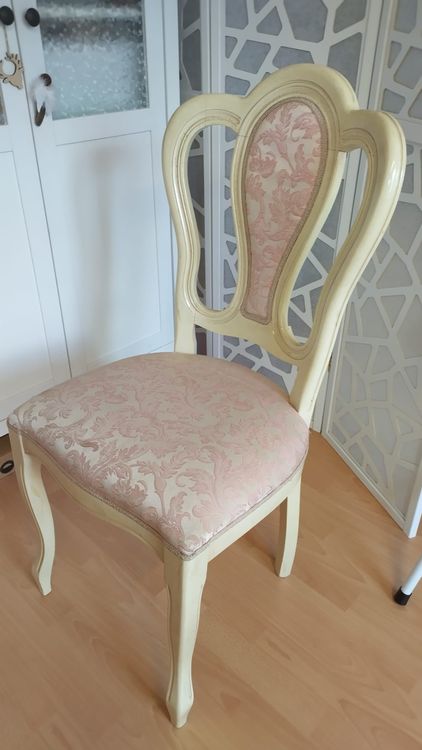 6xPolsterstühle Esszimmer Stühle Barrock Shabby gebraucht Kaufen auf