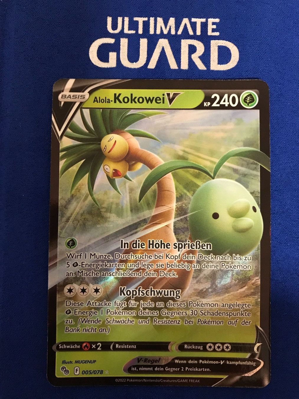 Pokémon Sammelbilder & Trading cards: Pokemon TCG - Alola-Kokowei V DE – Neu (gemäss Beschreibung) aus Lyss von DeaDiLuna