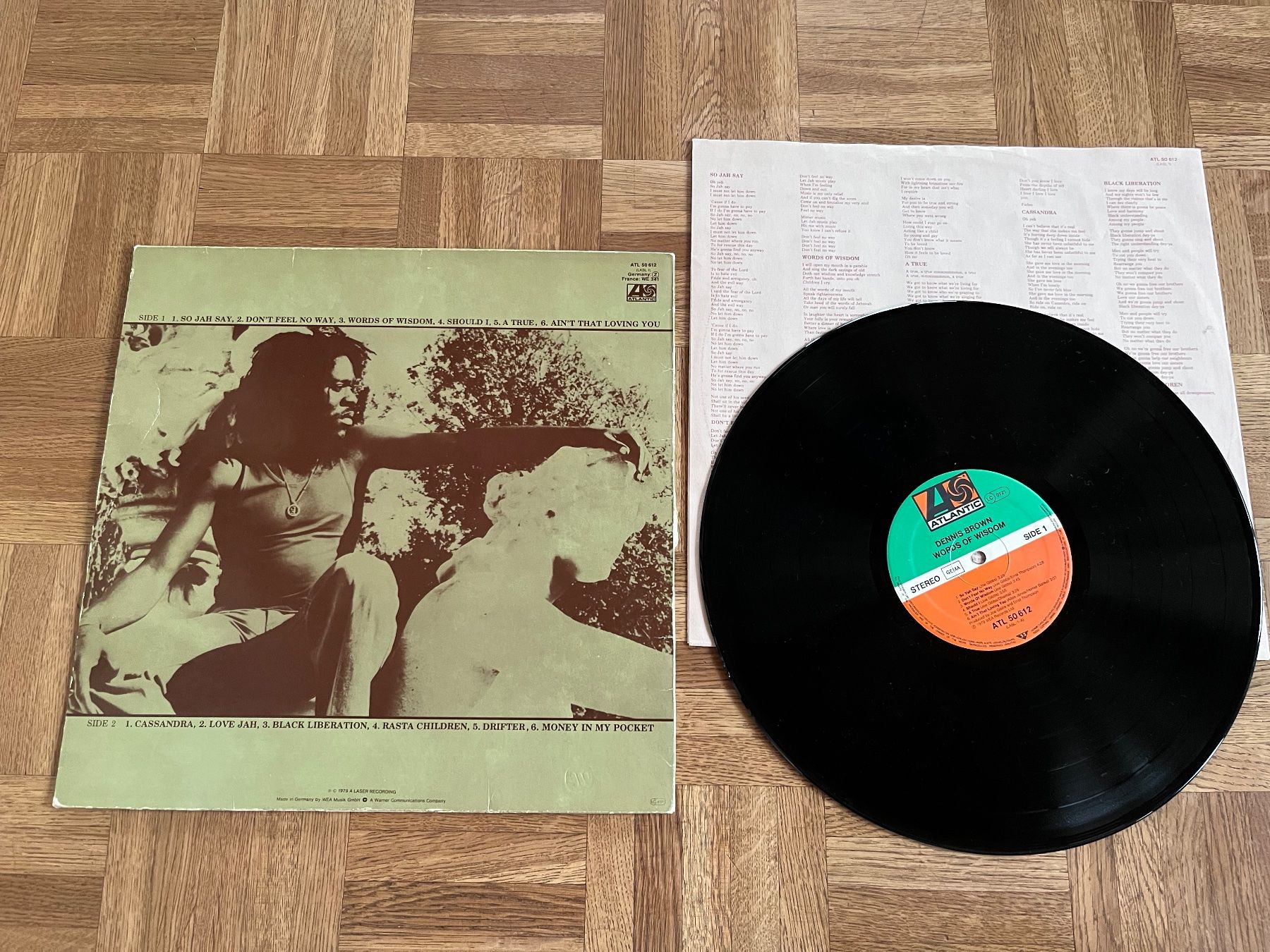 Dischi in vinile: Dennis Brown - Words of Wisdom – Usato da Giebenach venduto da Wurlitzer70 1