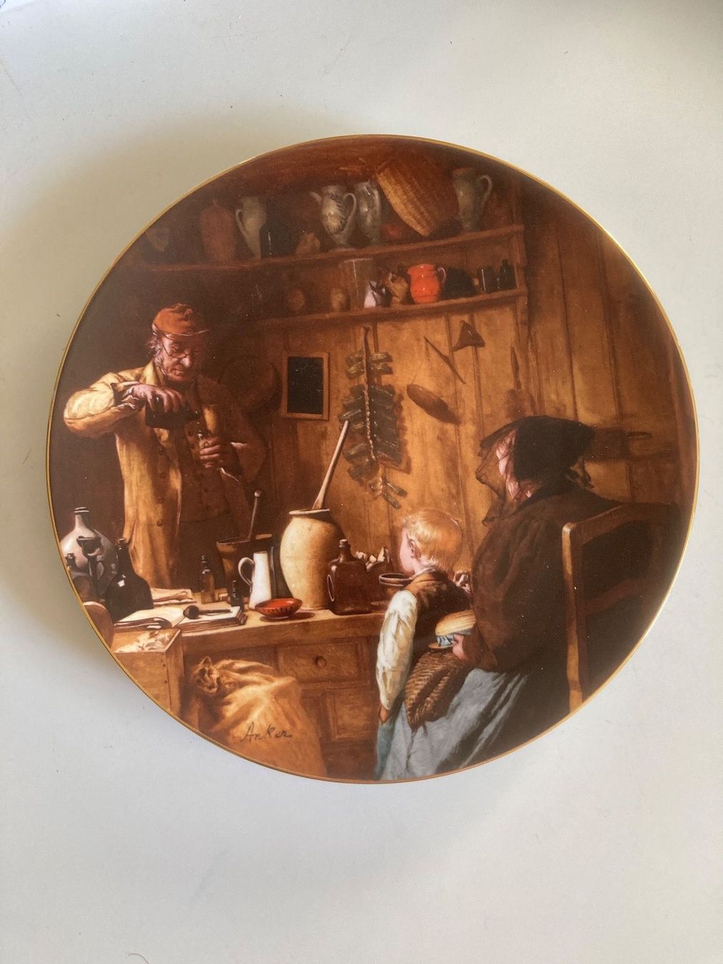 Assiettes: 3 Anker -  Teller. Langenthal  1978 – D'occasion à Zürich par Chaeffeler 4