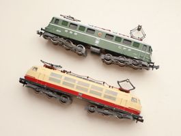 Minitrix 2 x Loks SBB Ae 6/6 & TEE - Spur N