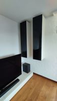Designer Hängeelement, Glas Lack Nero, sehr guter Zustand