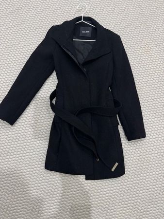 Wollmix Mantel Gr. s  NEU schwarz TOP PREIS !