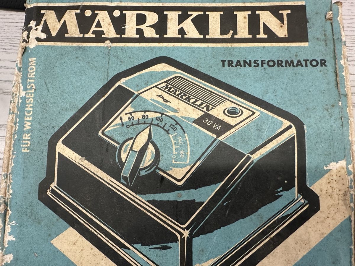 Märklin Modellini di ferrovie: Märklin 6147 Transformator – Usato da Lupsingen venduto da New-Haven 3