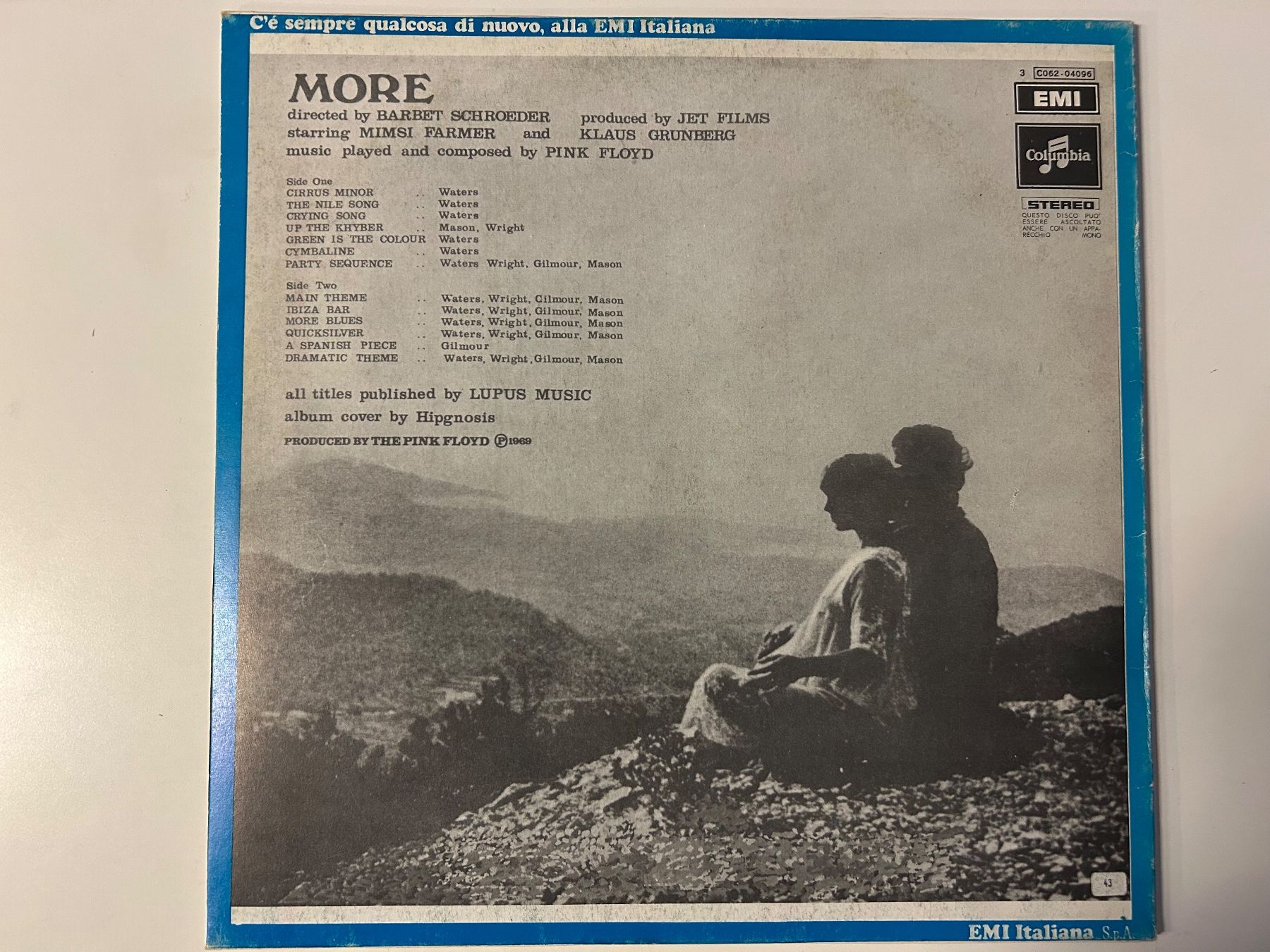 Schallplatten: Pink Floyd - More – Gebraucht aus Aesch BL von BlueMusicRecords 1