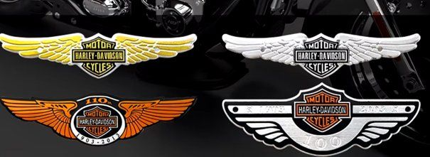 Sticker: Emblèmes Harley-Davidson lots – Nuovo e nell'imballaggio originale da Allens venduto da MADE.IN.ROCK.N.ROLL 1