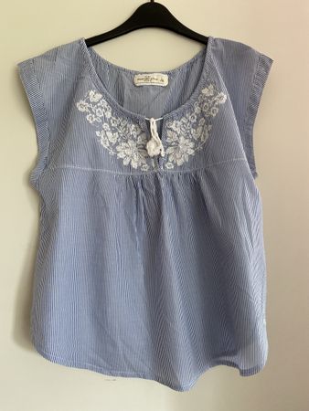 Abercrombie & Fitch Sommerbluse gestreift Gr. L