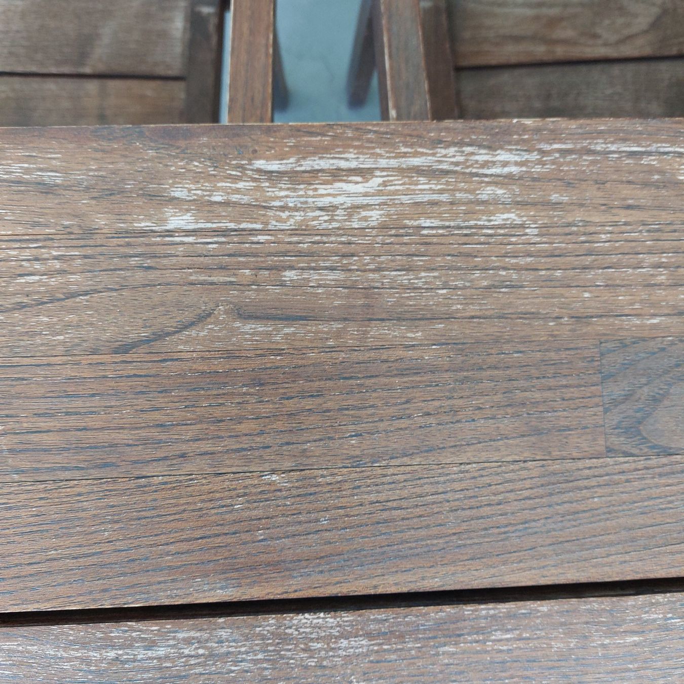 Set di tavolo e panche: Gartentisch mit 8 Stühlen, massives Holz – Usato da Ebnat-Kappel venduto da Kabee39 5