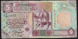 Libyen 5 Dinars 2002