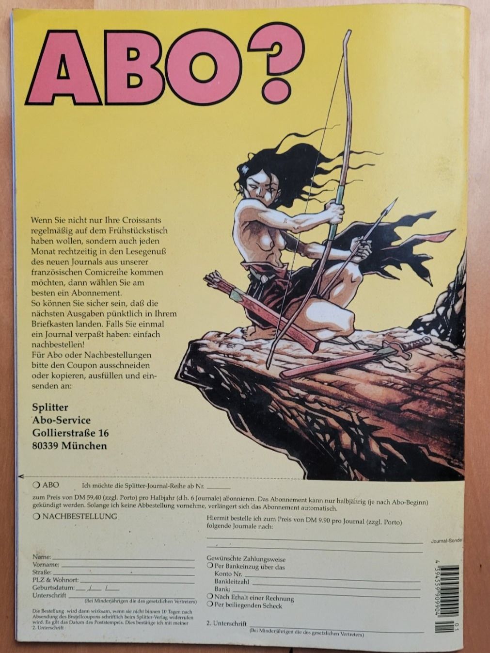 Fumetti: DAS 3. TESTAMENT – I - MARC ODER DAS ERWACHEN DES LÖWEN – Usato da Neftenbach venduto da Mador6 5