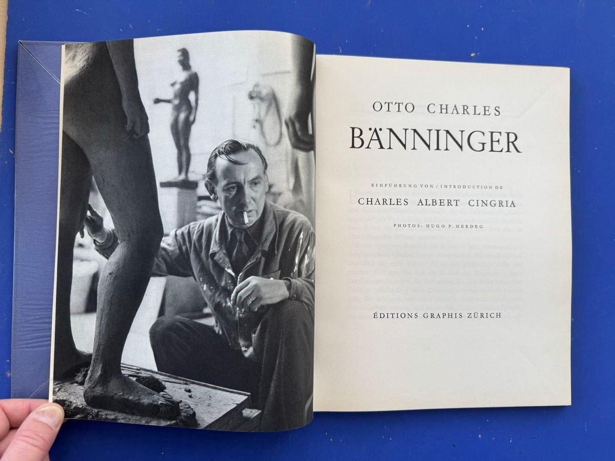 Bücher: Otto Charles Bänninger. Plastiker. 1949 – Gebraucht aus Adliswil von buch_und_kunst 1