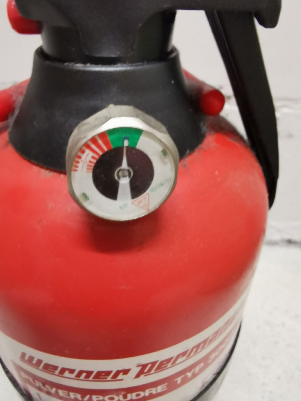 Estintori: Werner Permanent Pulverlöscher Typ 3002 JET - Brandschutz – Nuovo (secondo la descrizione) da Mumpf venduto da Mica1 2