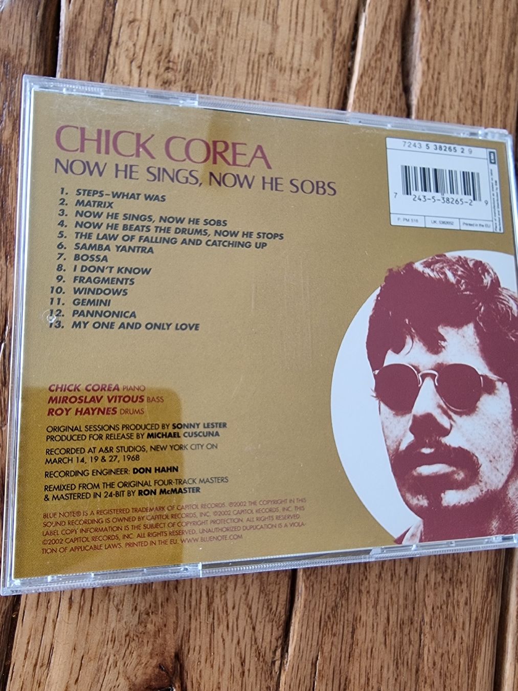 CD: CHICK COREA NOW HE SINGS, NOW HE SOBS – Usato da Zofingen venduto da Tinpan 3