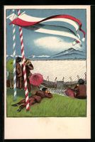 Luzern, 59. Eidg. Turnfest 1928, Blick v