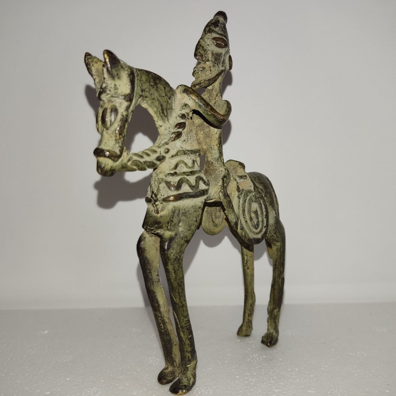 Statuette: Dogon Reiter Figur, 14 cm Hoch – Usato da Rieden SG venduto da res1291 6