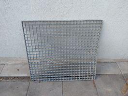 Gitterrost verzinkt 80x73cm