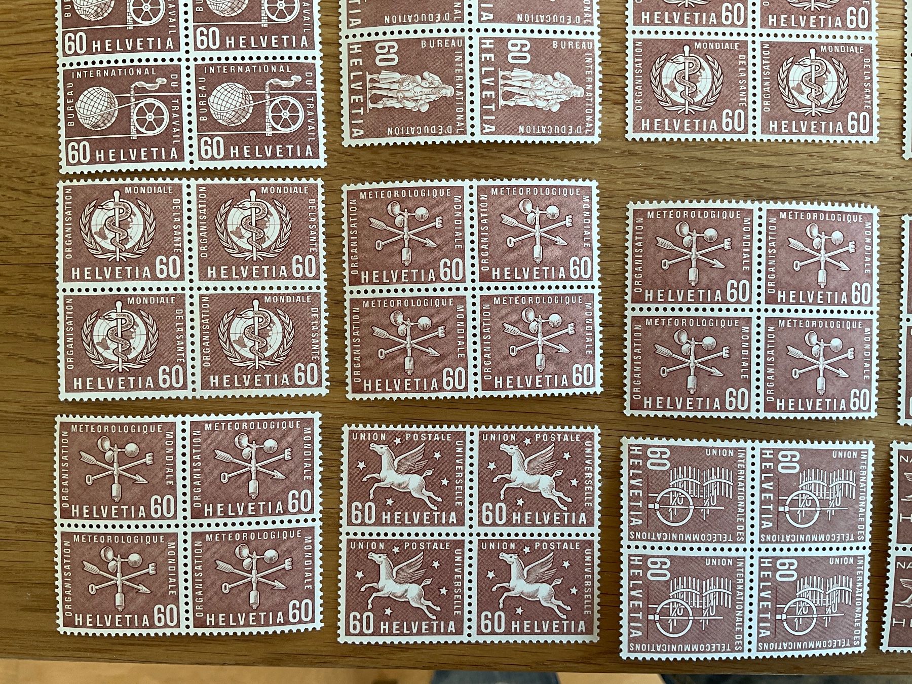 Alle Briefmarken: 60Fr Ämter Frankaturware ungestempelt postfrisch Sammlung – Neu (gemäss Beschreibung) aus Wil SG von Chefsugus 3