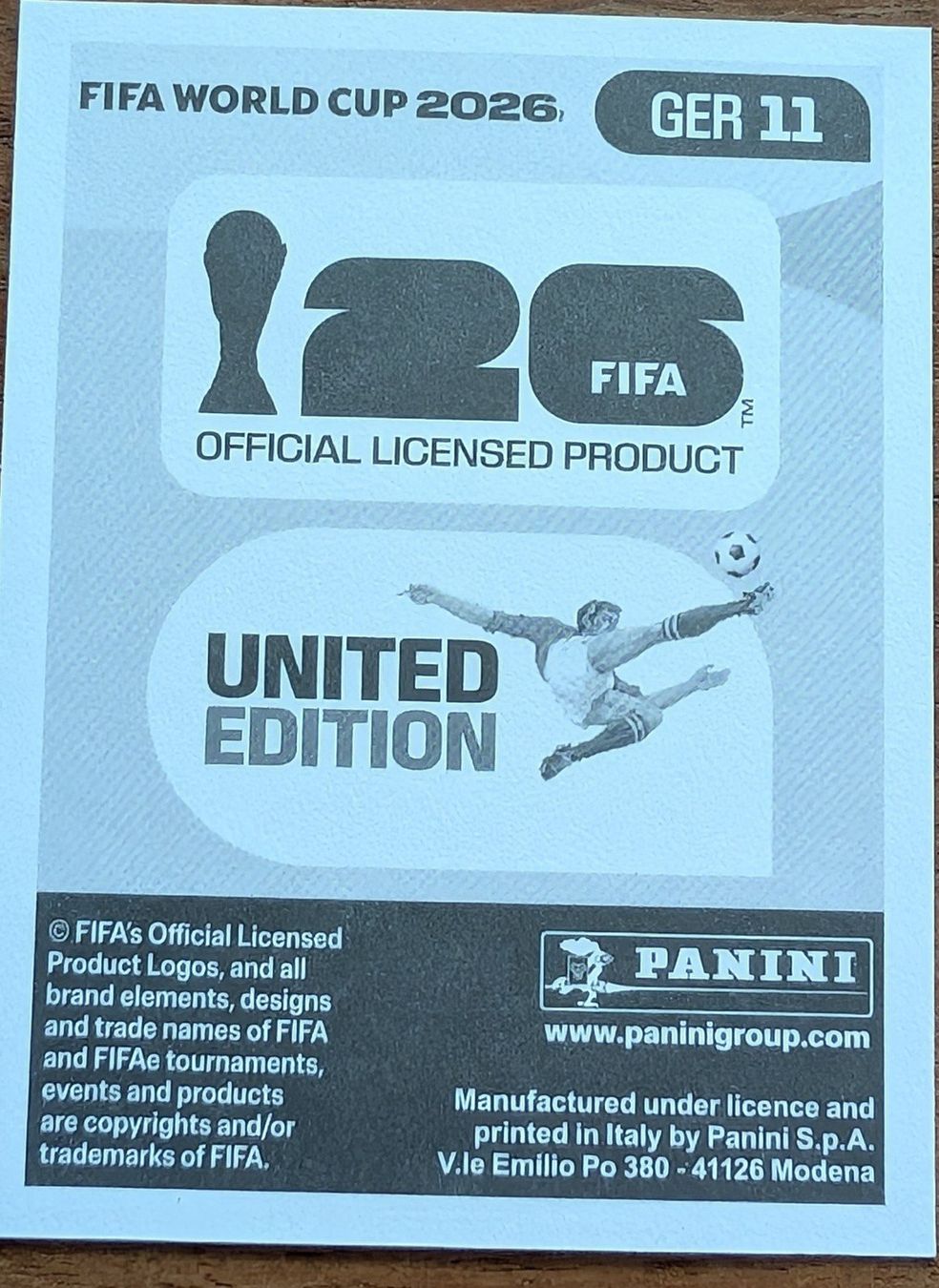 Panini Carte collezionabili: wm 2026 panini bild Florian Wirtz GER 11 – Nuovo (secondo la descrizione) da Zürich venduto da Milk-and-Chicken 1