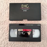 TDK E-HG Videokassette – Extra High Grade