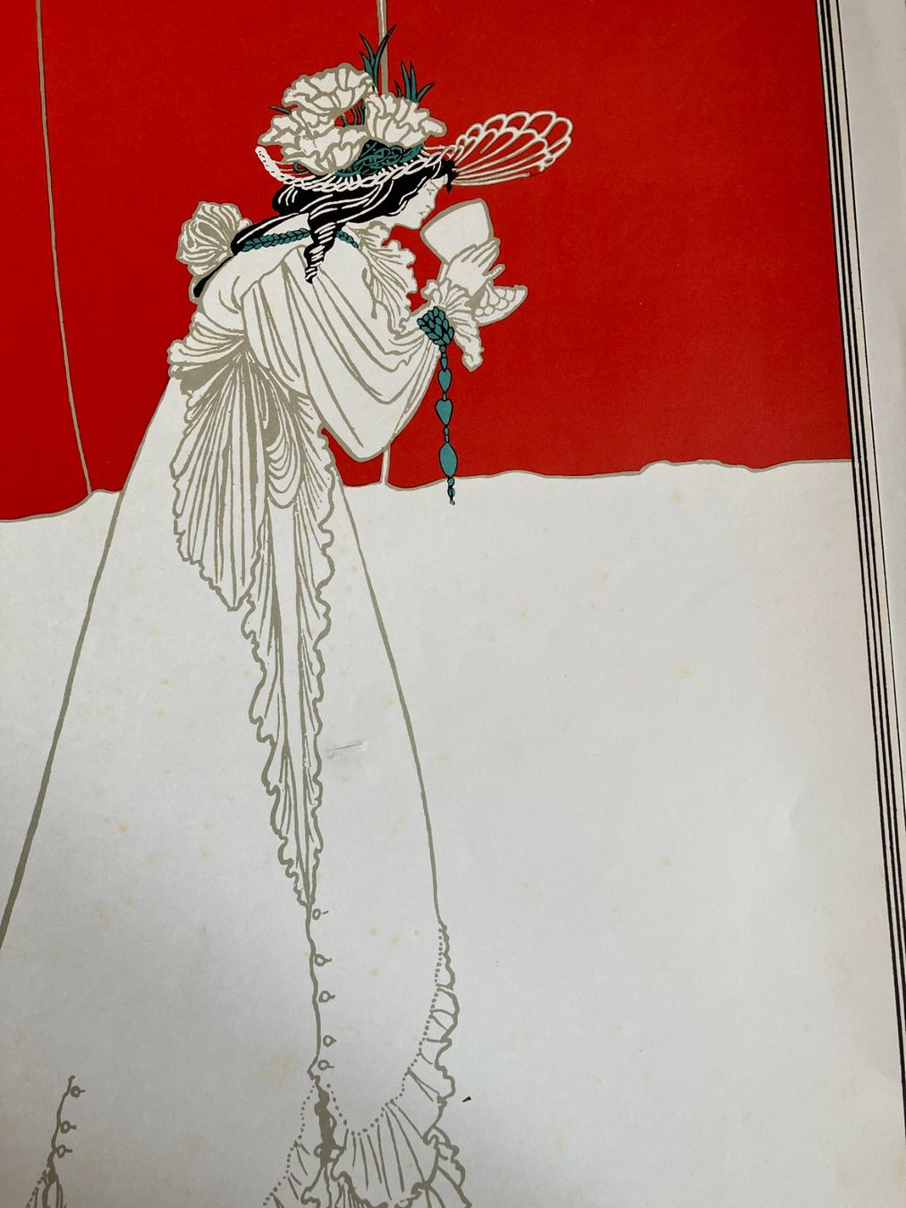 Foto & Immagini: Jugendstil, A. Beardsley, Isolde – Usato da Männedorf venduto da Amleto3 2