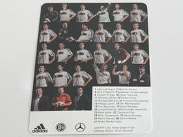 Mannschaftskarte DFB Deutschland EM 2008.Ohne Unterschriften