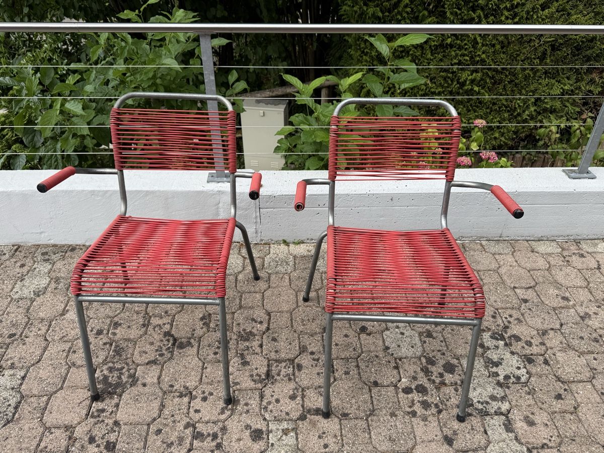 Stühle: Vintage Schaffner Spaghetti Stühle – Gebraucht aus Wittnau von Rewachen 3