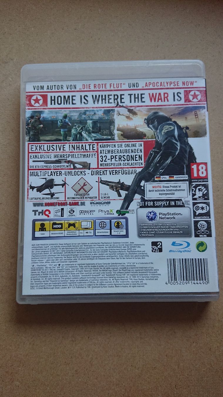 Giochi: Homefront PS3 Spiel - Top Zustand  – Usato da Chur venduto da FreakofRarity 1