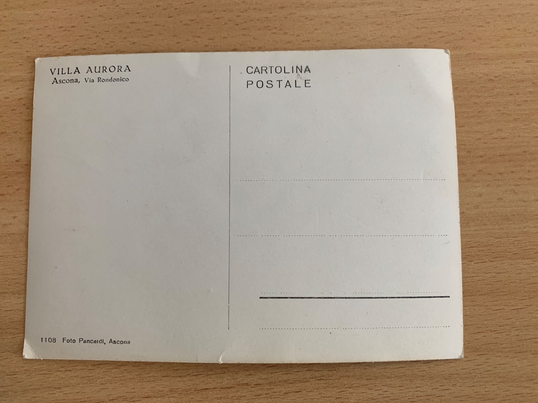 Cartoline postali: ANTIKE ANSICHTSKARTE ASCONA********* – Usato da Ibach venduto da lisch3 1