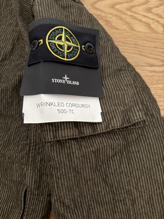 Stone Island Wrinkled Corduroy 500-TC NEU