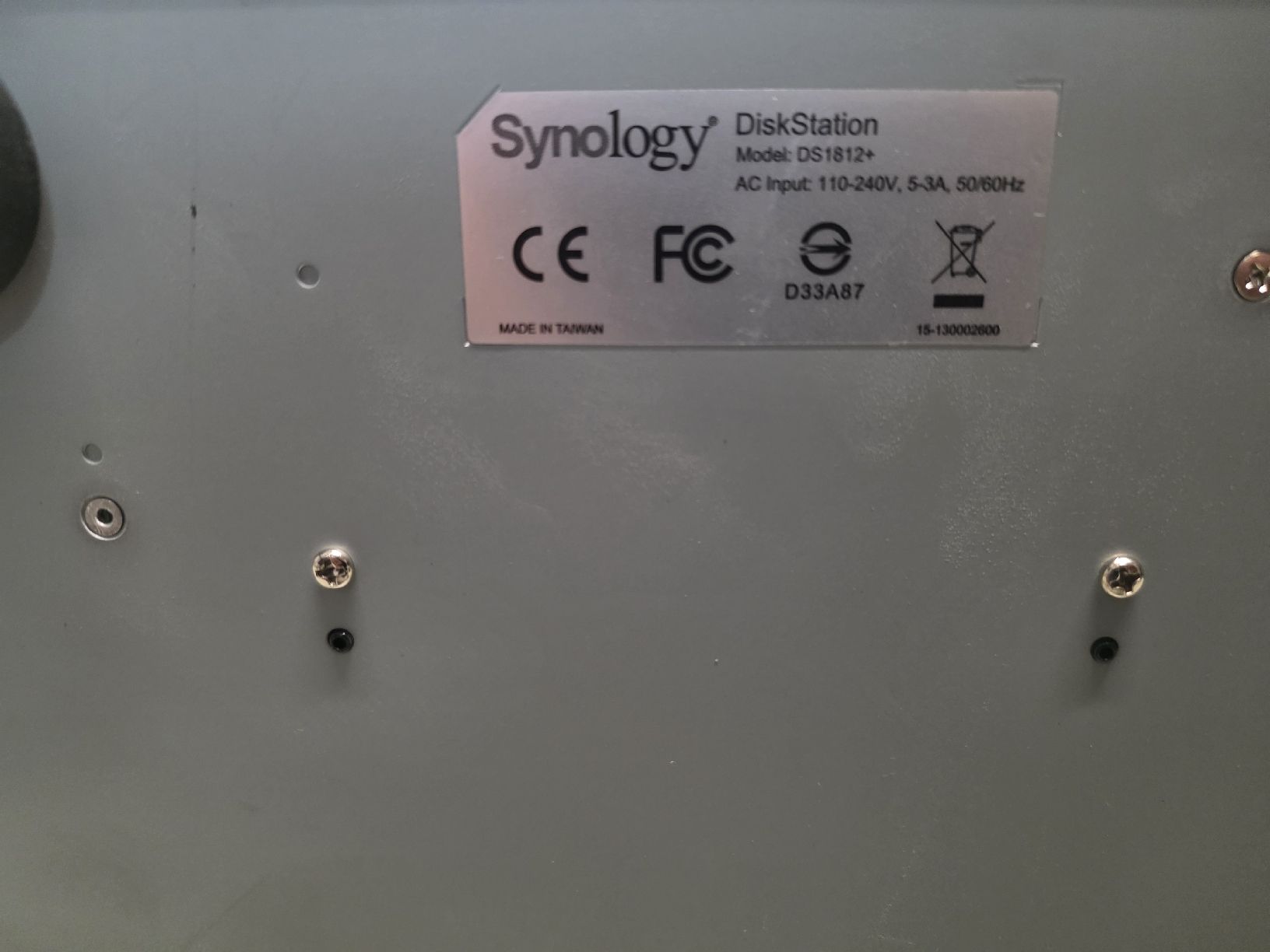 Synology Server: Synology DiskStation DS1812+ NAS Server 8-Bay System – Usato da Bad Zurzach venduto da Schaeubli-Group 2