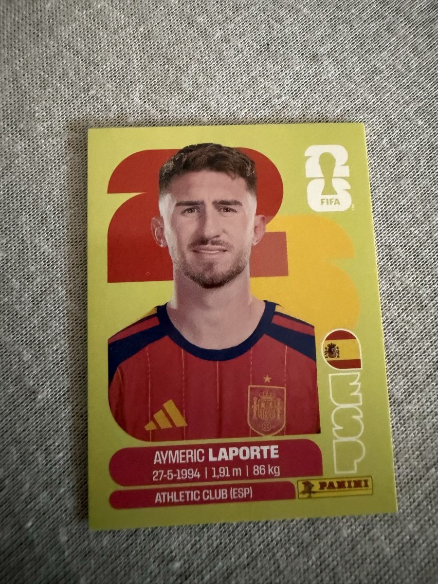 Panini Carte collezionabili: ESP4, Aymeric Laporte, wm26, Panini  – Nuovo (secondo la descrizione) da Amriswil venduto da ALETAL
