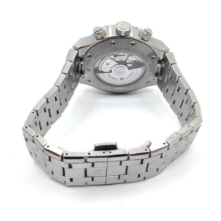 Maurice Lacroix Orologi: Maurice Lacroix Aikon Automatic Chronograph Black Dial – Usato da Montreux venduto da CashPay_Montreux 6
