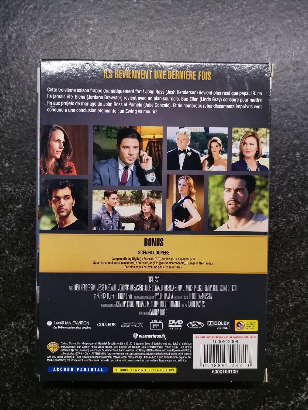 Tous les DVDs: DALLAS SAISON 3 – D'occasion à Genève par abba74 1