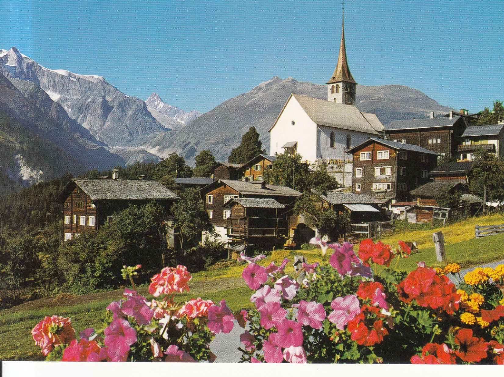 Cartoline postali: Ernen ca. 1970 – Usato da Bürglen TG venduto da StampGraf