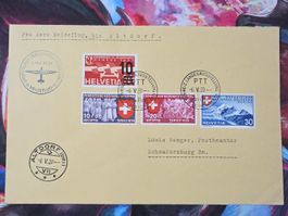 CL31 Enveloppe + Timbre Suisse 1939